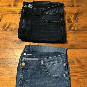 Lot of 2 Old Navy Super Skinny 14 Jeans